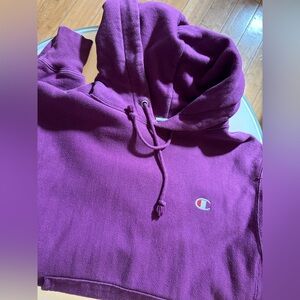 Champion Purple Hoodie